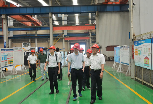 科技部高手艺中心副主任袁建湘考察调研鸿运国际智能