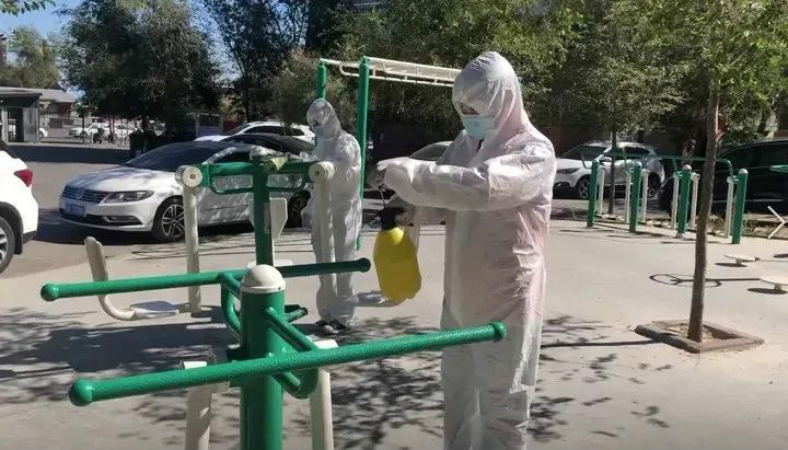 有你们，，鸿运国际无畏！！——鸿运国际人新疆抗疫