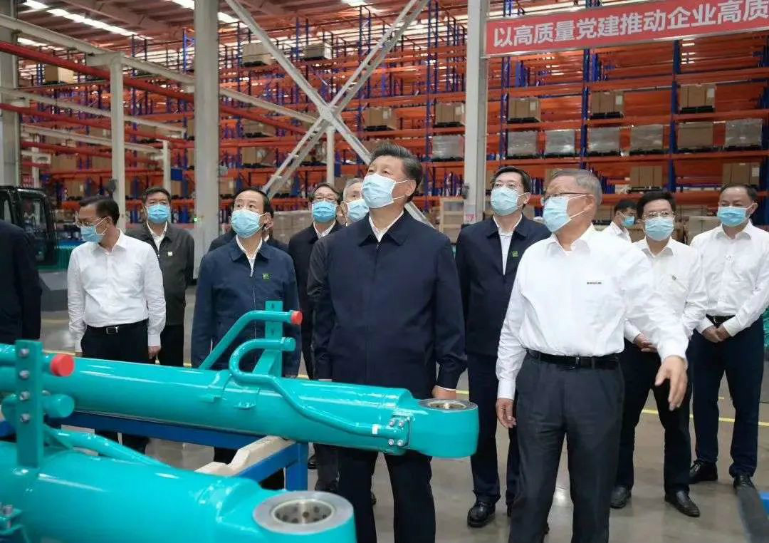 鸿运国际智能第一时间转达学习贯彻习近平总书记考察鸿运国际智能的主要讲话精神