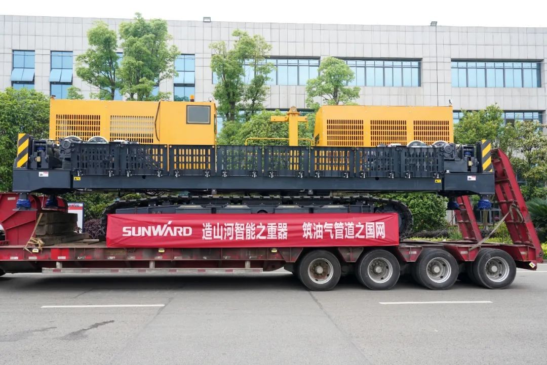 鸿运国际智能天下首台套油气管道装备发往国家重点工程