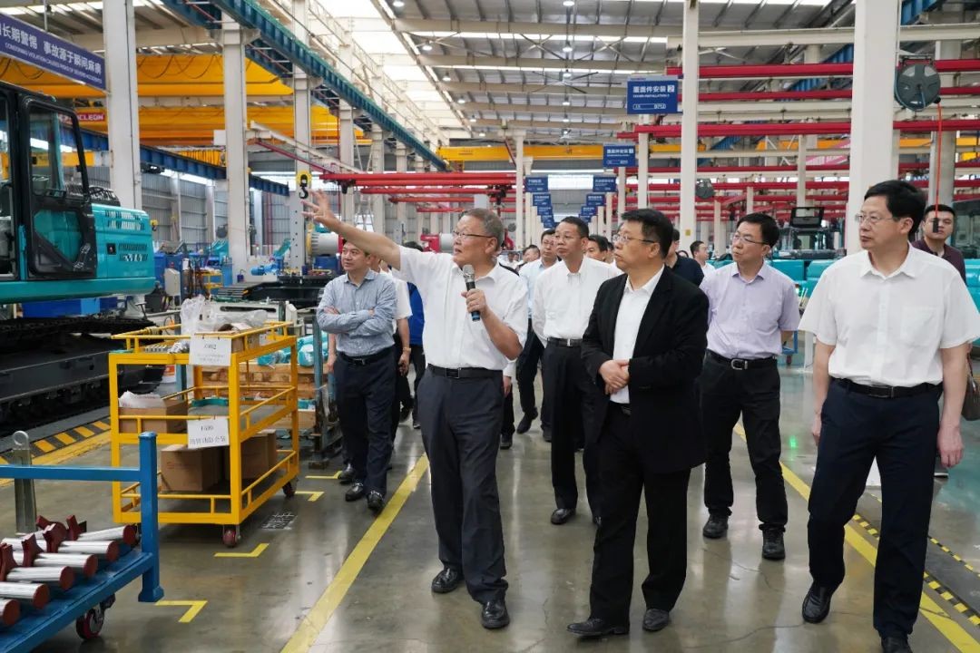 北京向阳区党政代表团考察鸿运国际智能