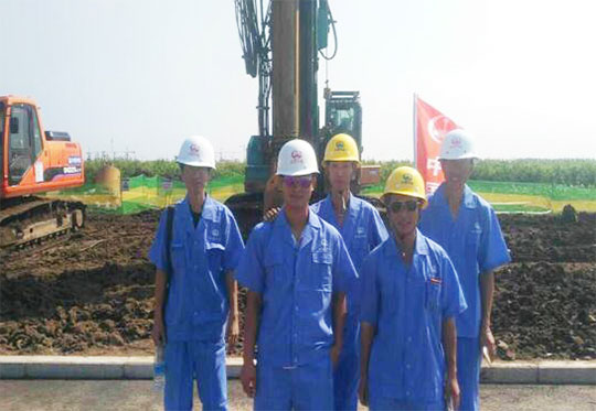 打下“东北第一桩”，，沈阳帝铂旋挖队火了