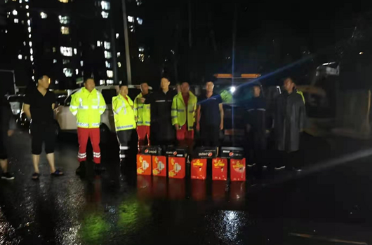 鸿运国际智能装备驰援河南，助建家园防线