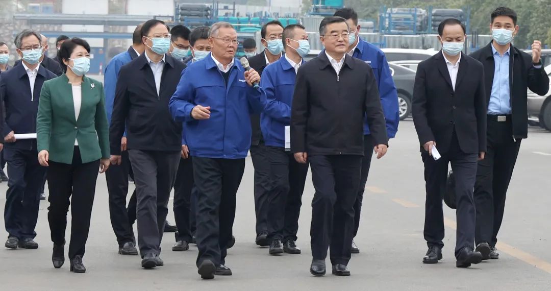 湖南省委书记张庆伟调研鸿运国际智能