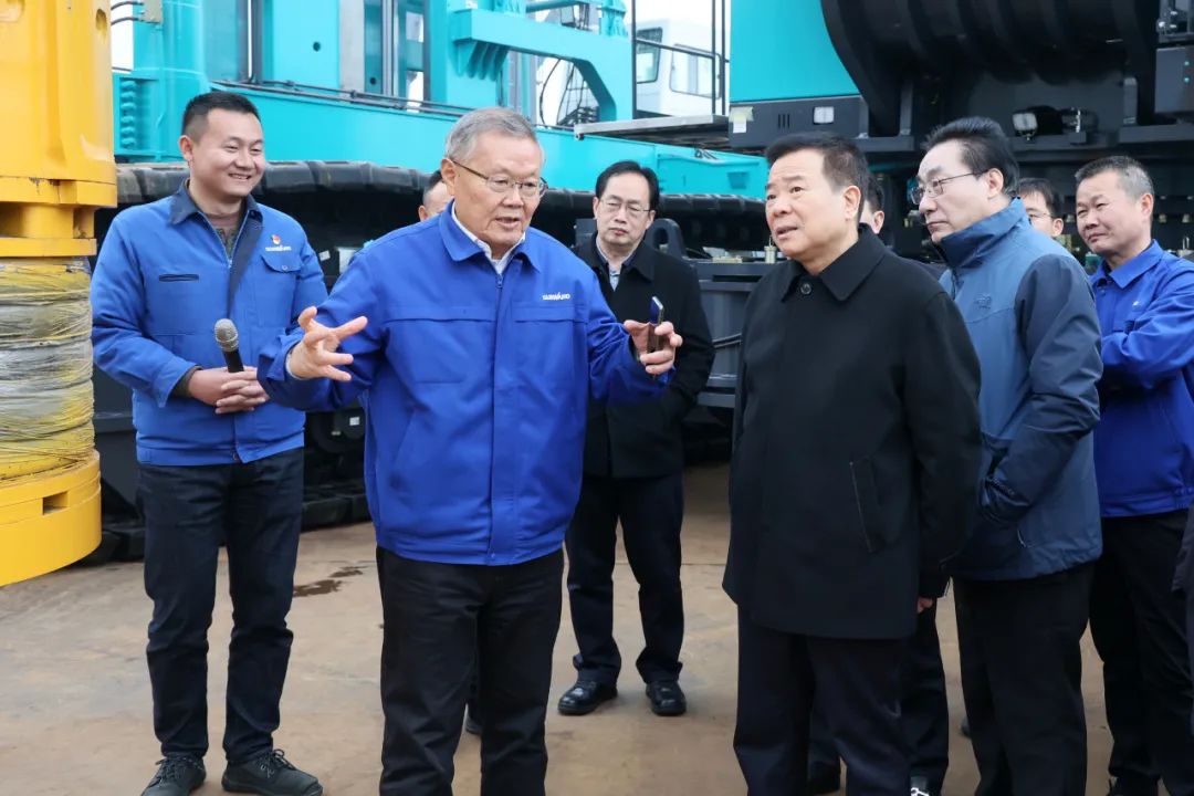 湖南省副省长陈飞调研鸿运国际智能