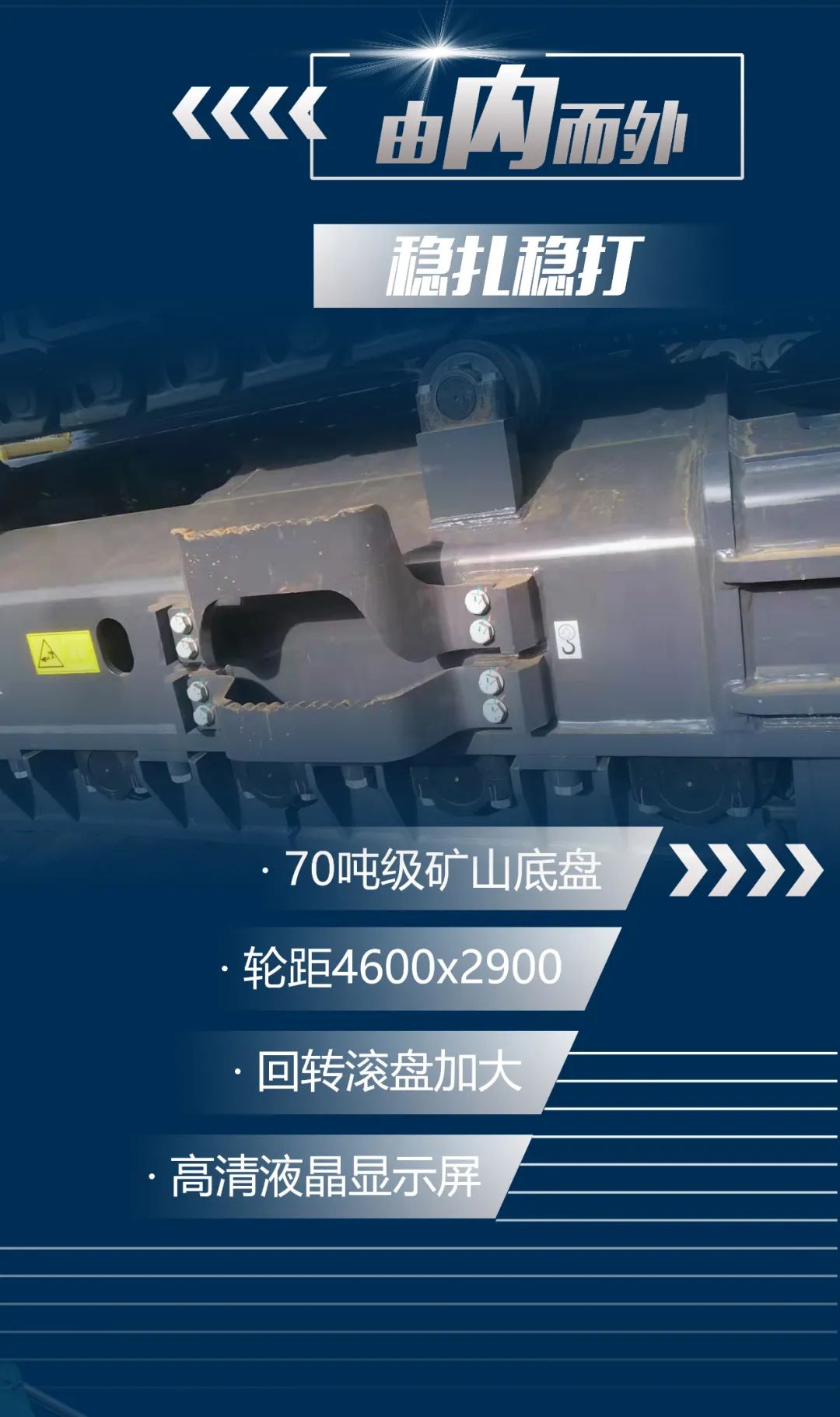 一图读懂 | 又一矿山重载施工利器！！！鸿运国际智能SWE650FB破碎锤重磅亮相