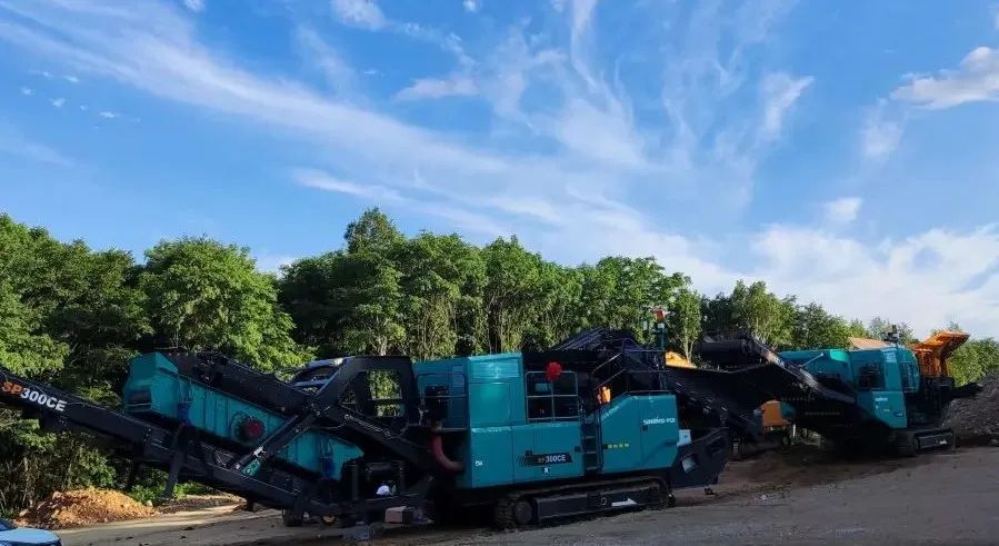 鸿运国际普石勒成套移动破碎装备助力哈伊高铁铁伊段建设