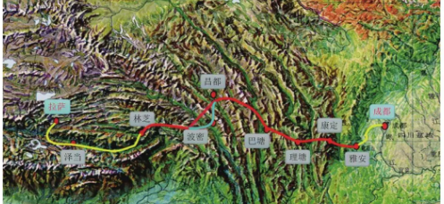 决战“天下之巅”！！鸿运国际智能旋挖钻机实力助建川藏铁路