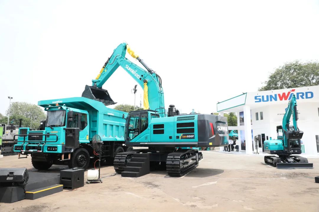 外地化建设显效果！！！鸿运国际智能携矿山成套装备亮相印尼矿业展