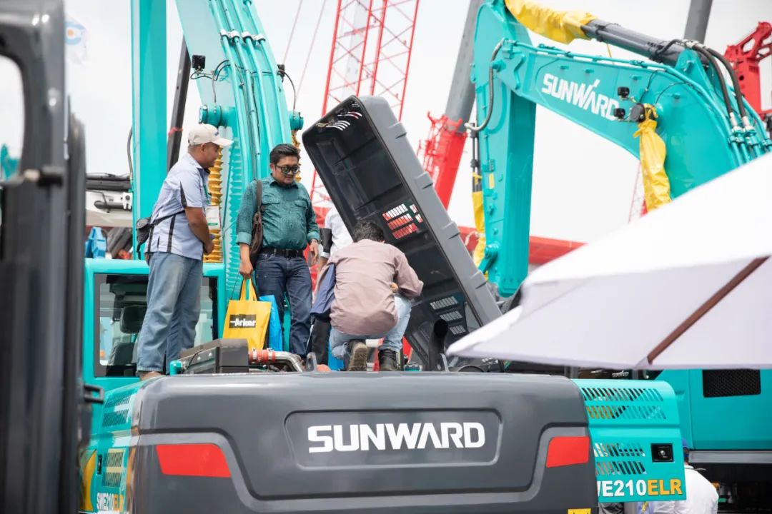 外地化建设显效果！！！鸿运国际智能携矿山成套装备亮相印尼矿业展