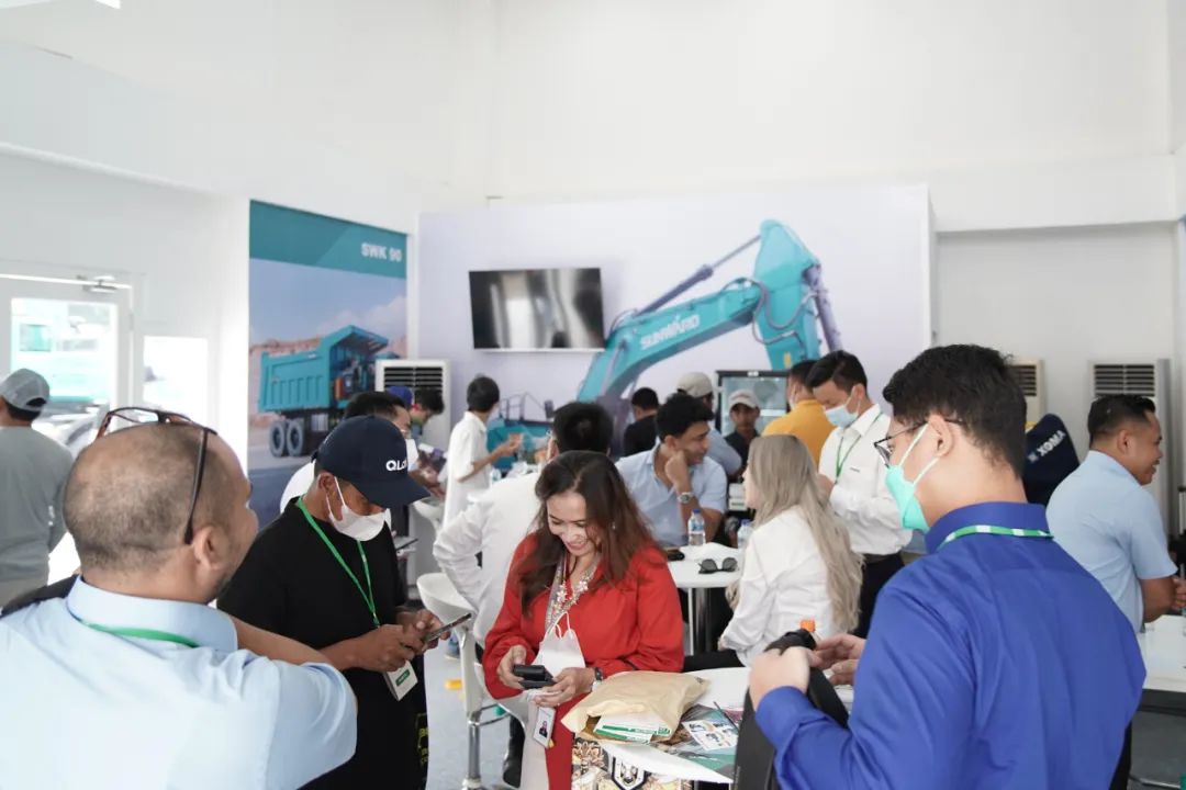 外地化建设显效果！！！鸿运国际智能携矿山成套装备亮相印尼矿业展