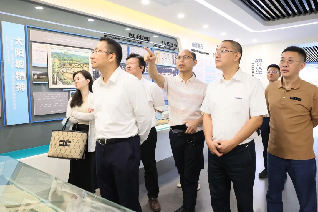 广州工控副总司理张劲泉调研鸿运国际智能