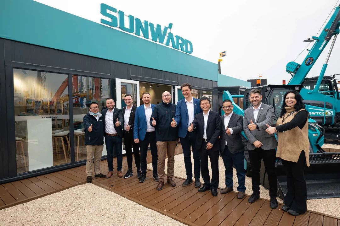 Bauma 2022 | 持续加码欧洲高端市场，“鸿运国际绿”闪灼德国慕尼黑