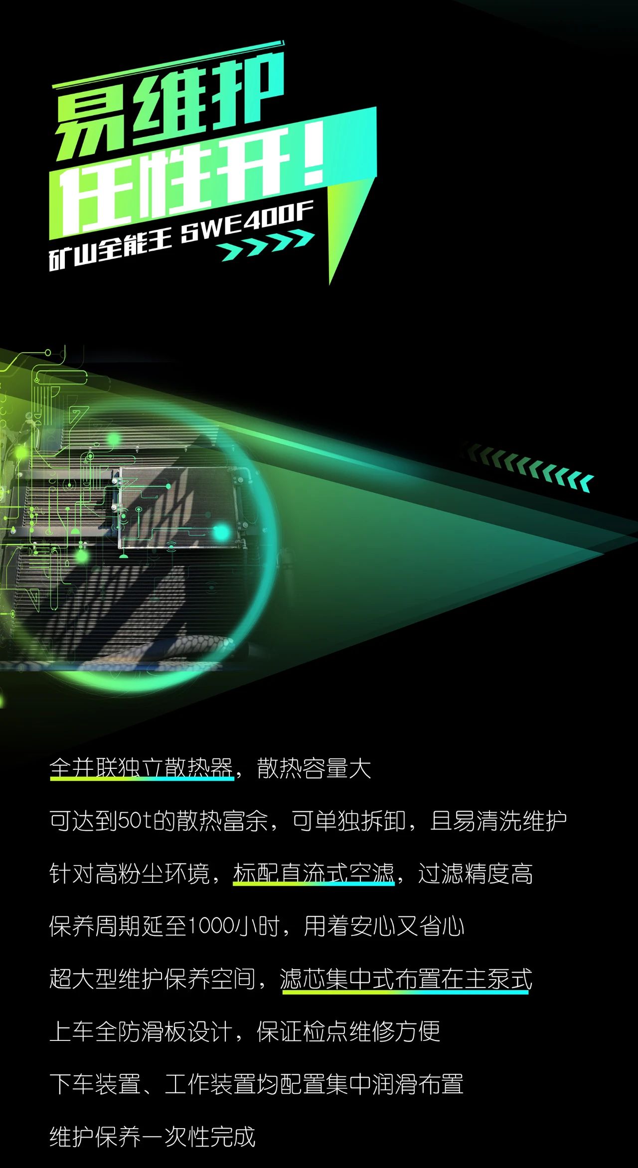 国四精品 | 要产能、够有劲！！“满级”挖机还得看“矿山万能王”SWE400F