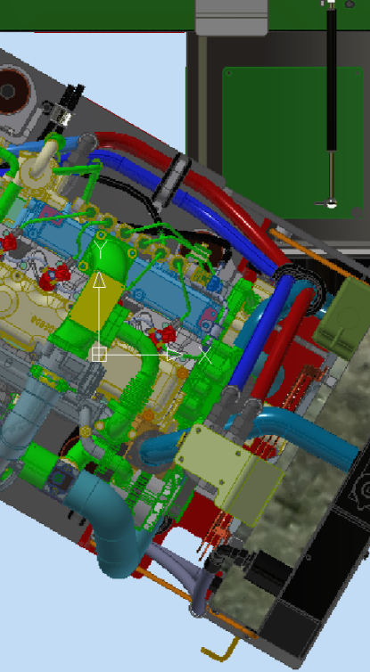 无需扩桥！！鸿运国际智能国四款32米直臂式高空作业平台乐成下线