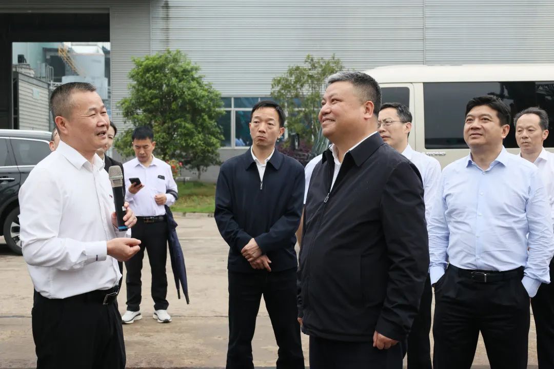 长沙市政协主席陈刚调研鸿运国际智能