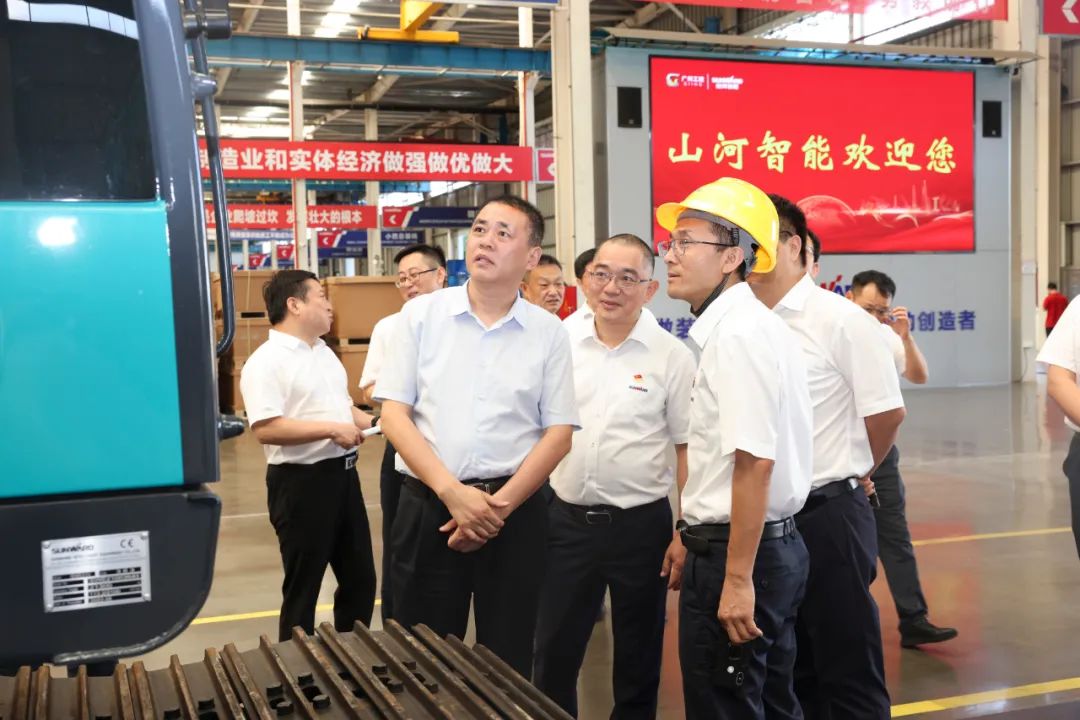 中铁城建集团党委书记、、董事长申景涛到访鸿运国际智能