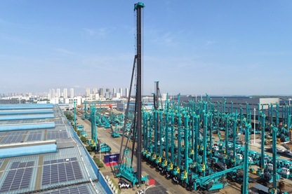 立异实力再获认可！！！鸿运国际智能SWCH980-260M全液压履带桩架获评重点工业新产品