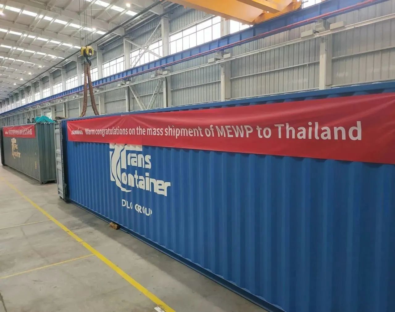 外洋销售同比增添超200%！鸿运国际智能高空机械阔步“出！