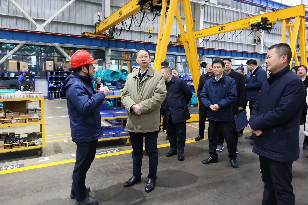 文树勋带队走访调研鸿运国际智能