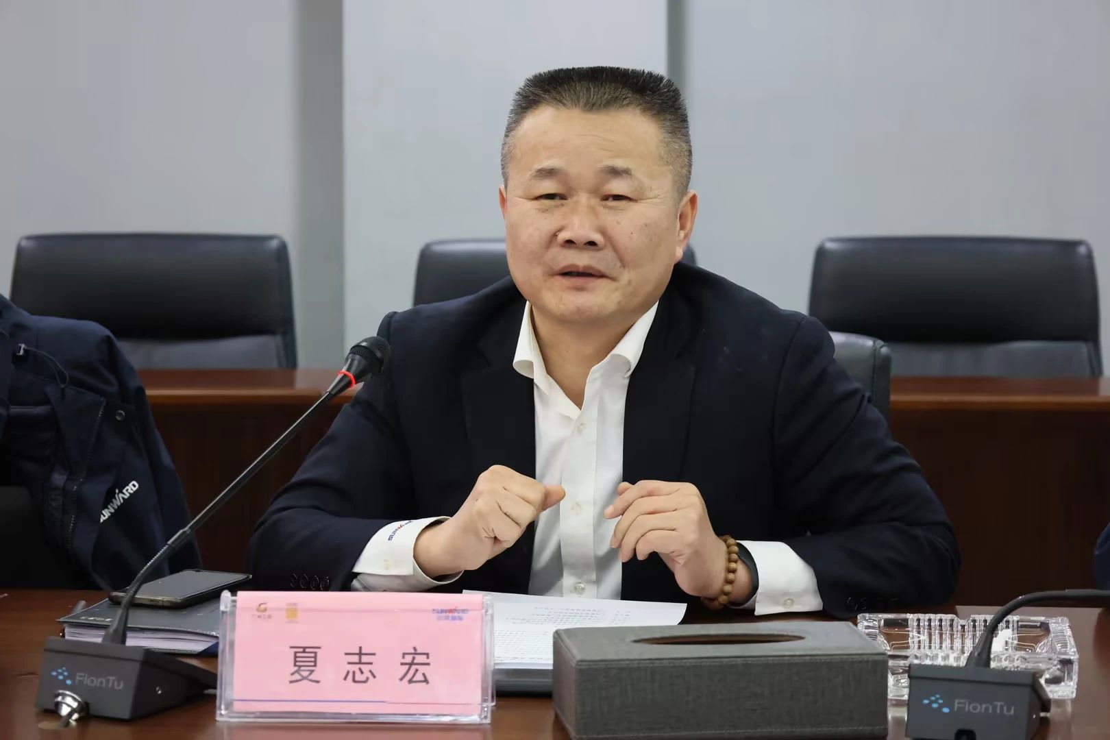 新思绪、、新领域、、新相助、、新突破！中铁十二局到访鸿运国际智能