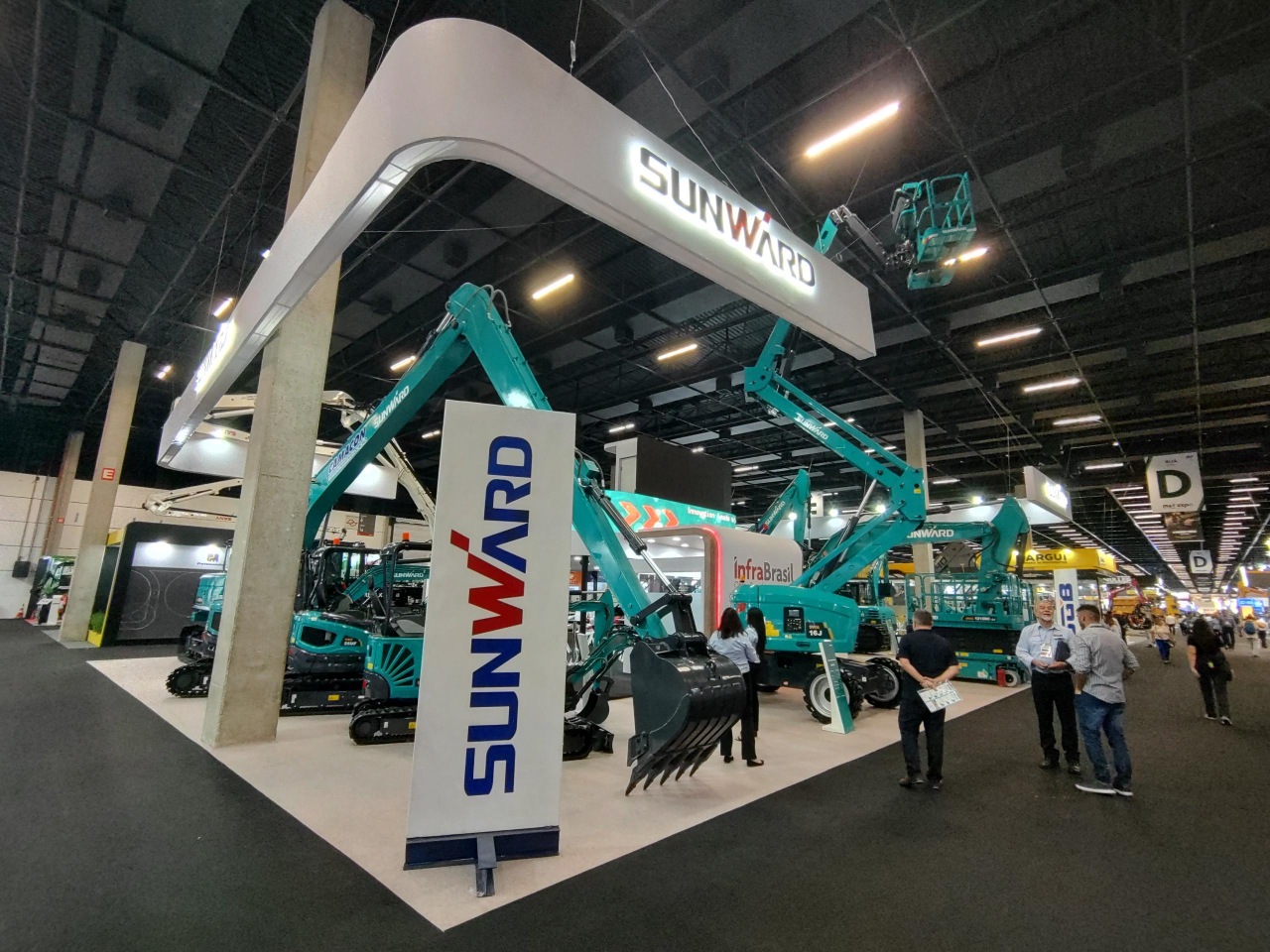 展出装备销售一空！！鸿运国际智能亮相2024巴西矿业展览会！！