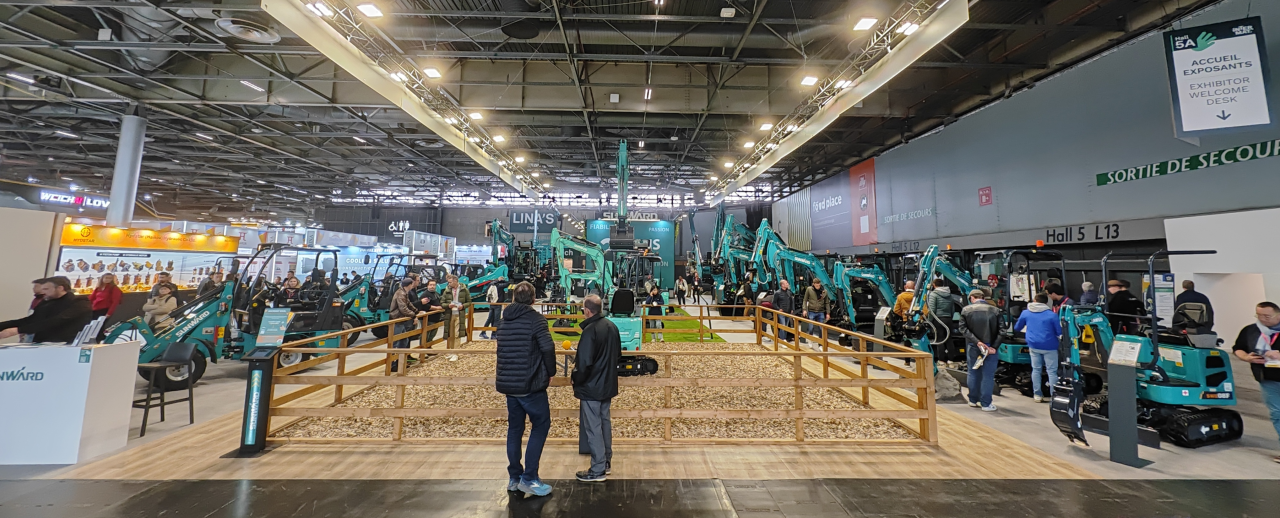 赢战INTERMAT 2024！！鸿运国际智能土方机械深耕全球高端市场