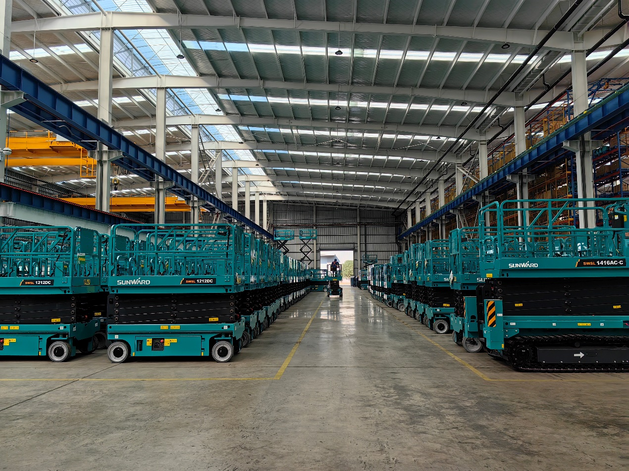 高空机械单日发货立异高！单月外洋发货破纪录！