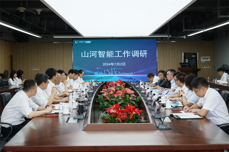 广州工控集团总司理王福铸调研鸿运国际智能生产谋划事情