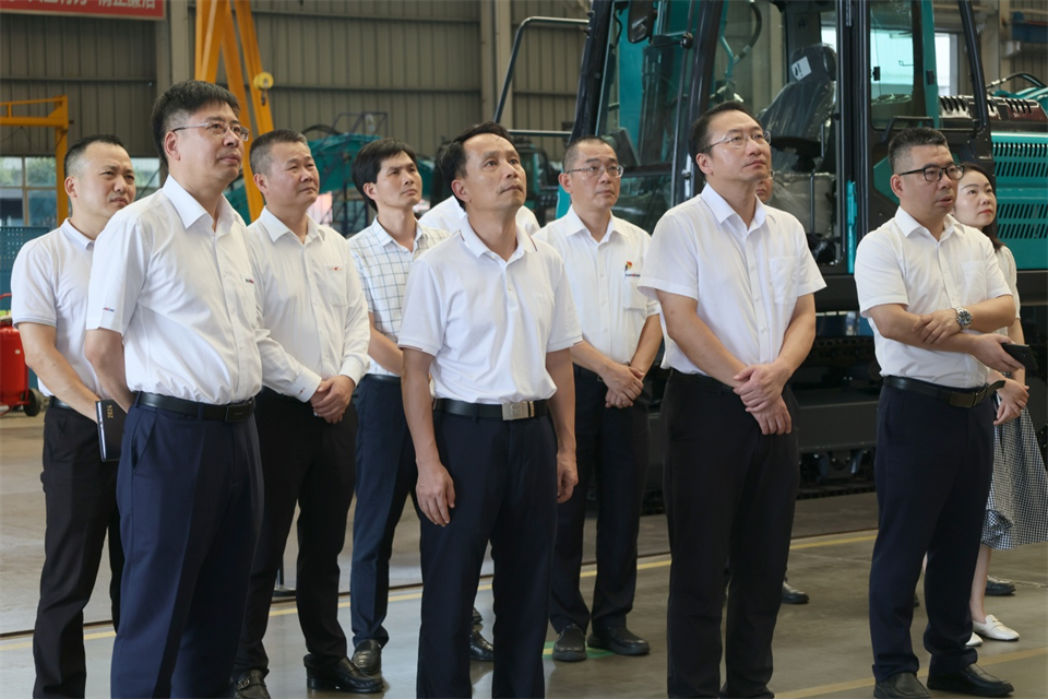 广州市应急治理局调研鸿运国际智能