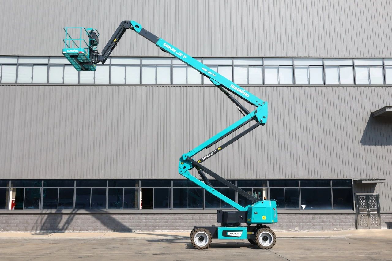 高可靠、高清静、高性能！！！鸿运国际智能新一代P系列电动臂式高空作业平台乐成下线