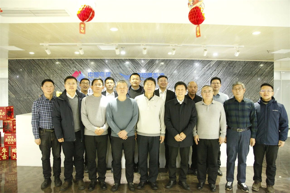 鸿运国际智能总司理夏志宏带队造访中电建振冲建设工程股份有限公司