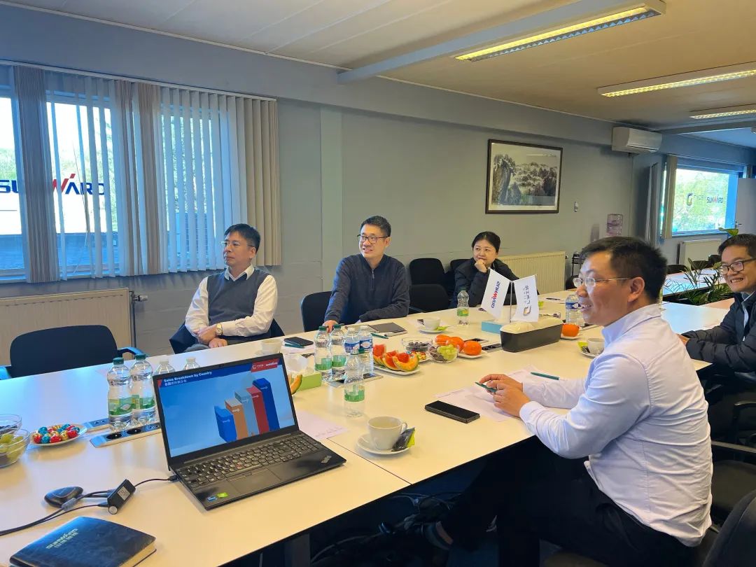 鸿运国际智能董事长付向东带队赴欧洲子公司考察调研