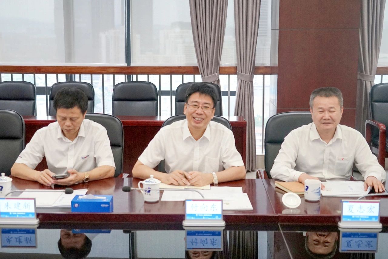 鸿运国际智能董事长付向东率队造访广东水电二局，深化相助同营生长