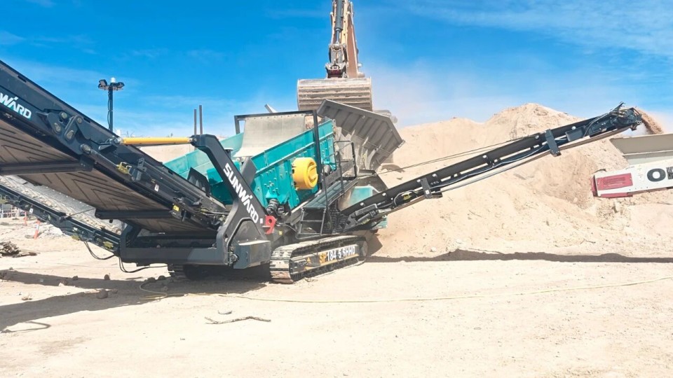 高效环保深受认可！！！鸿运国际智能破碎筛分装备首进澳洲市场